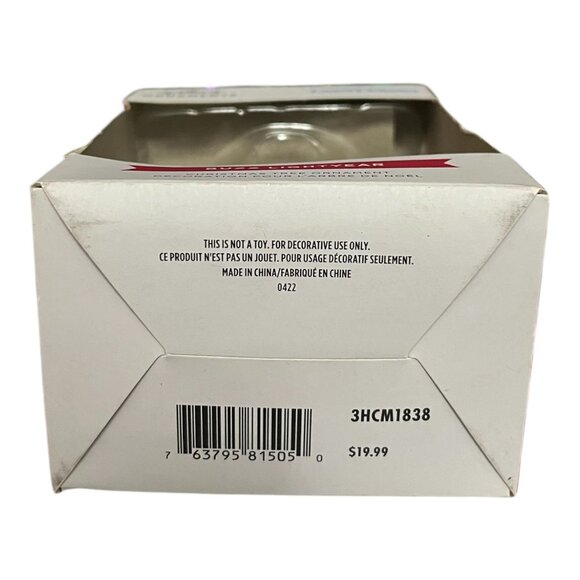 Hallmark Disney Pixar Lightyear Buzz Lightyear Christmas Ornament – New in Box 2 - Picture 5 of 5